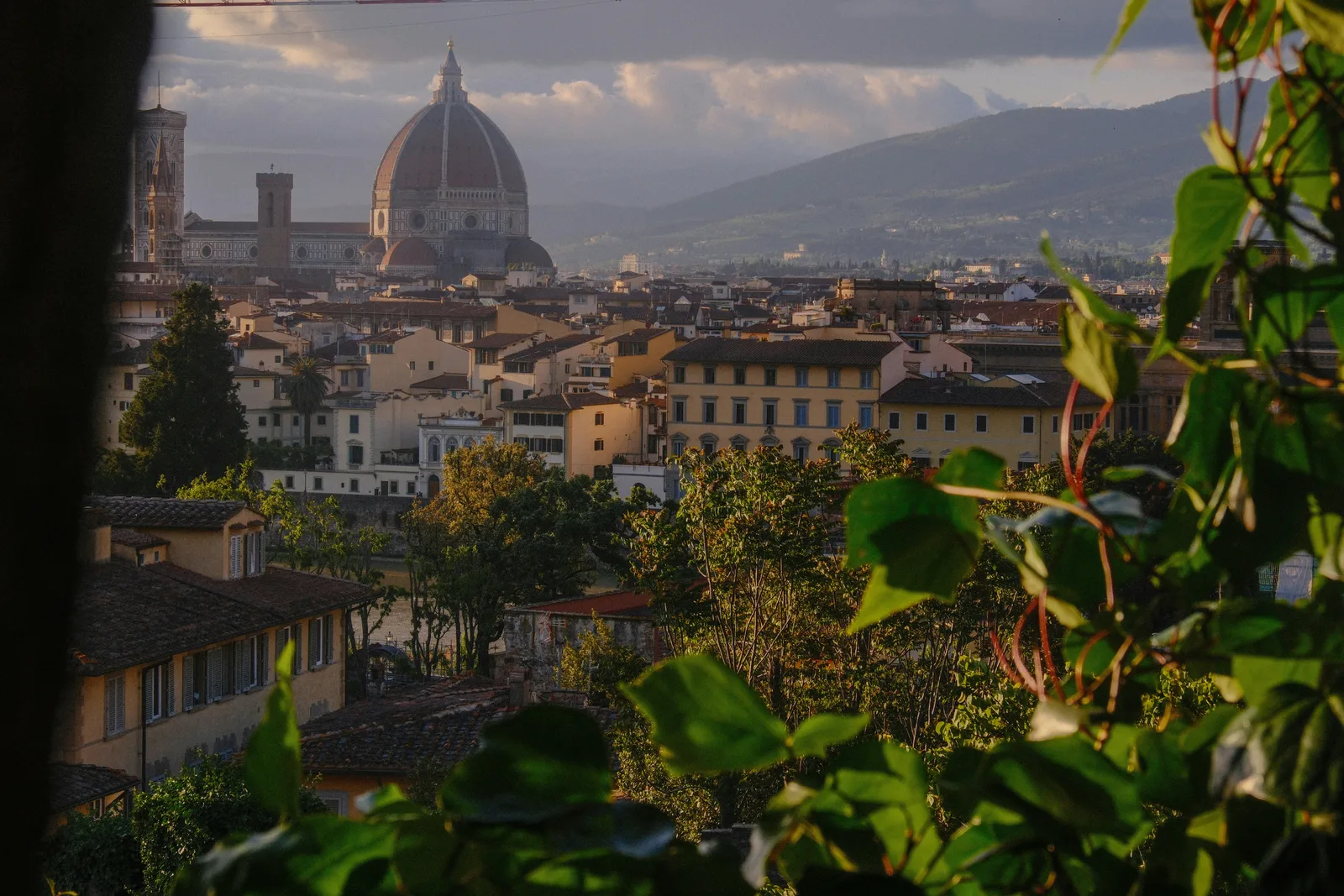 Panorama de Florence avec le Duomo